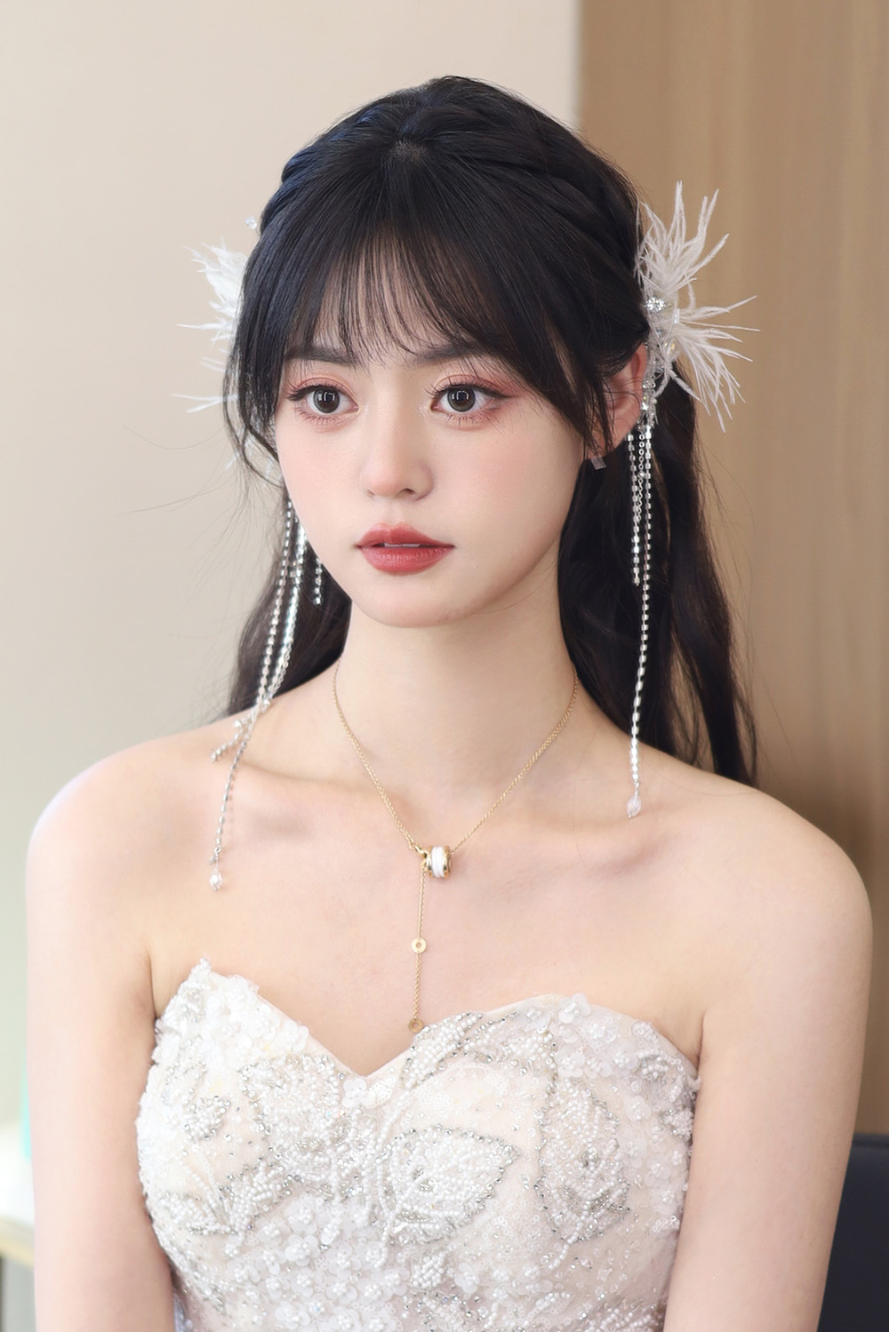 润尚美妆造型,新娘跟妆,时尚新娘造型,婚礼造型,试妆照,西安新娘跟妆