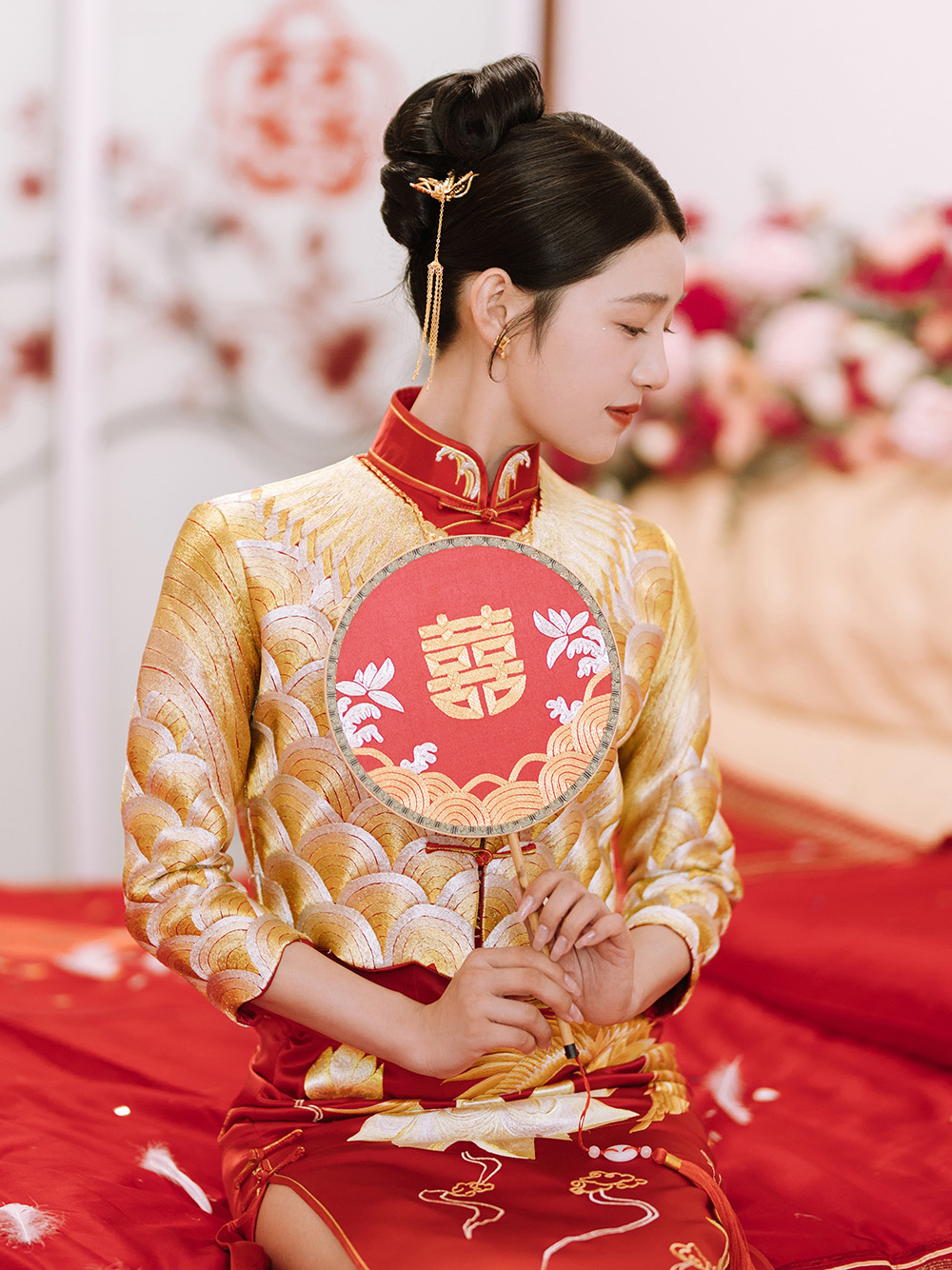 润尚美妆造型,新娘跟妆,时尚新娘造型,婚礼造型,试妆照