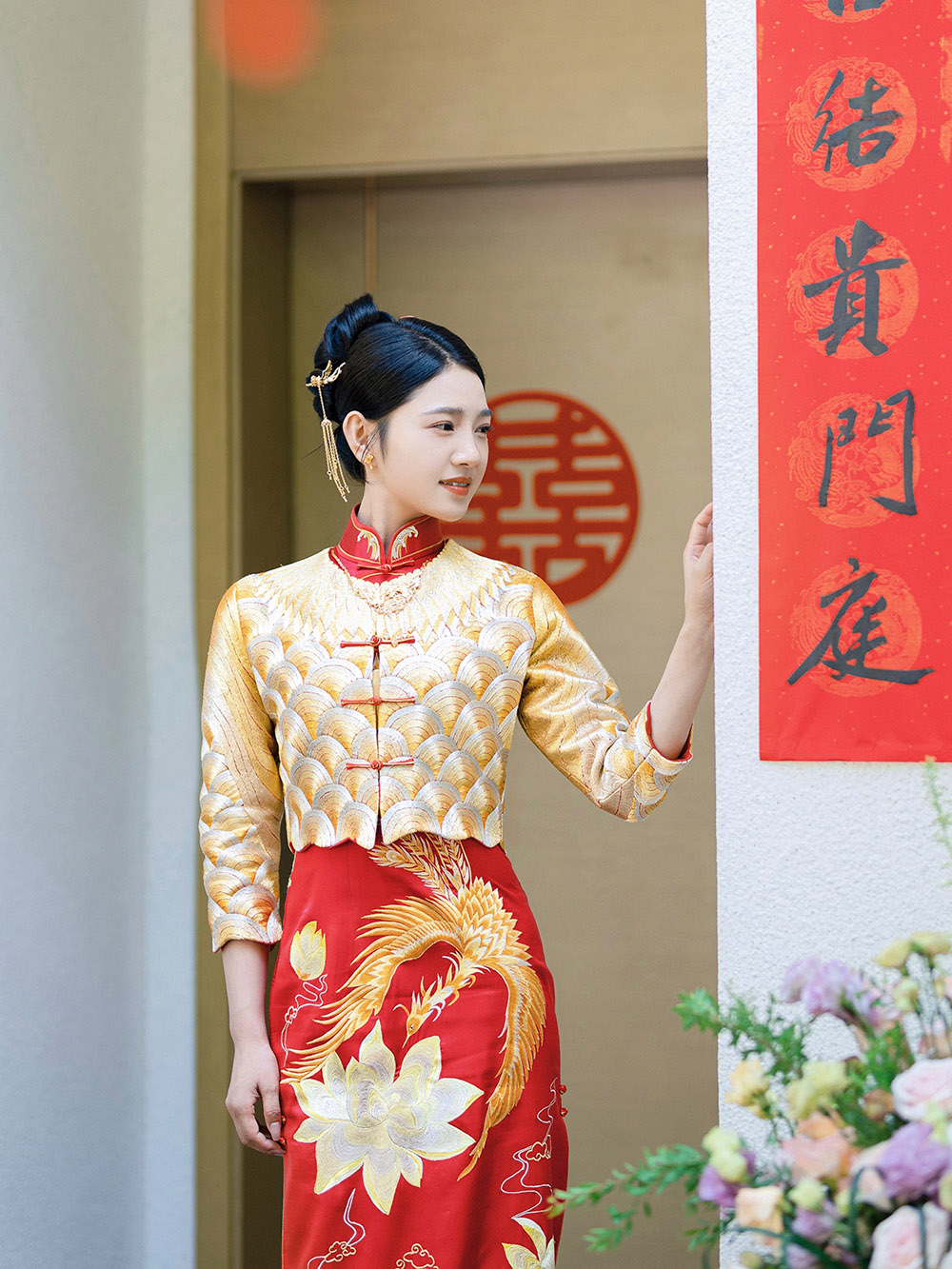 润尚美妆造型,新娘跟妆,时尚新娘造型,婚礼造型,试妆照