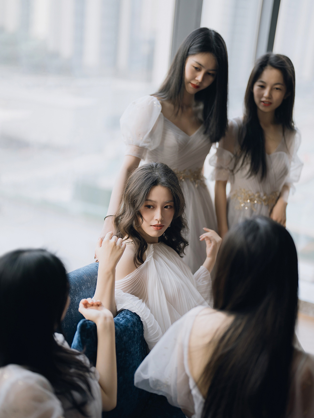 润尚美妆造型,新娘跟妆,时尚新娘造型,婚礼造型,试妆照