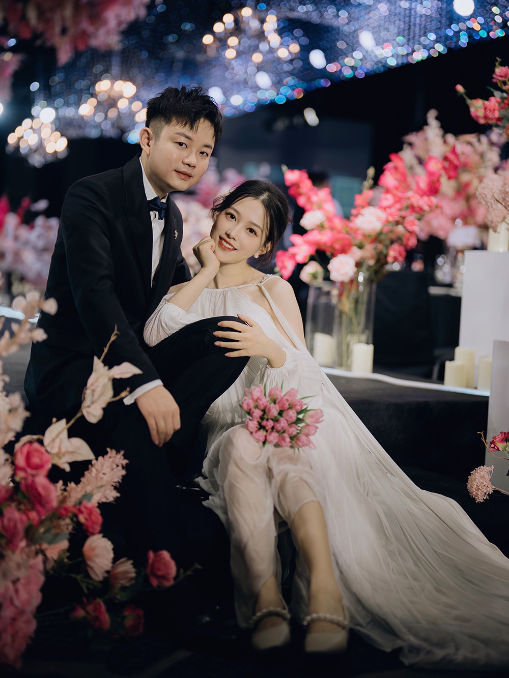 润尚美妆造型,新娘跟妆,时尚新娘造型,婚礼造型,试妆照