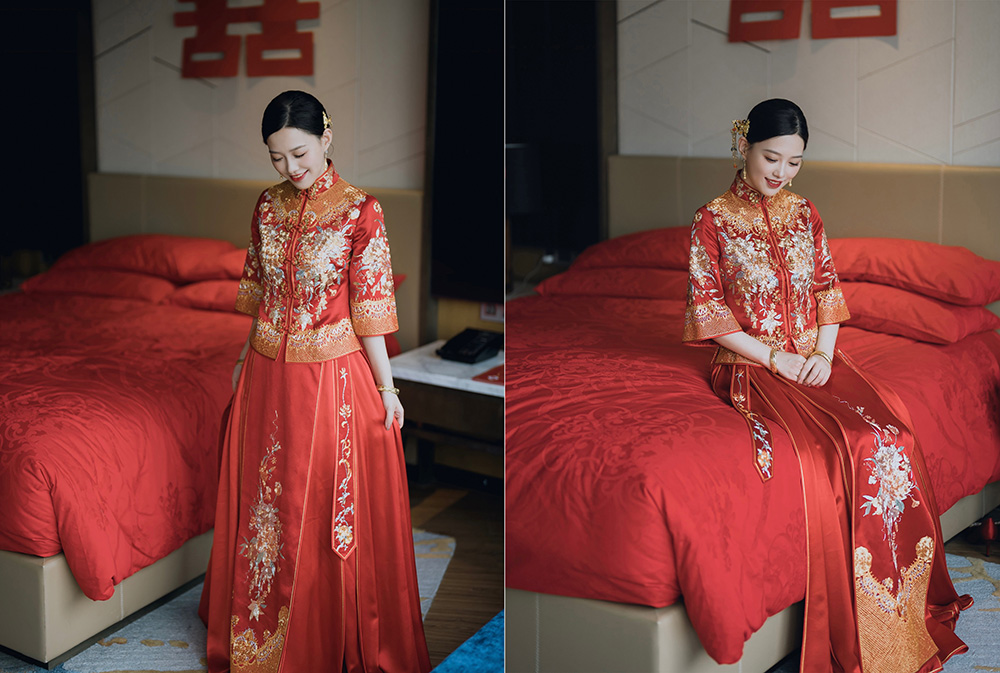 润尚美妆造型,新娘跟妆,时尚新娘造型,婚礼造型,试妆照