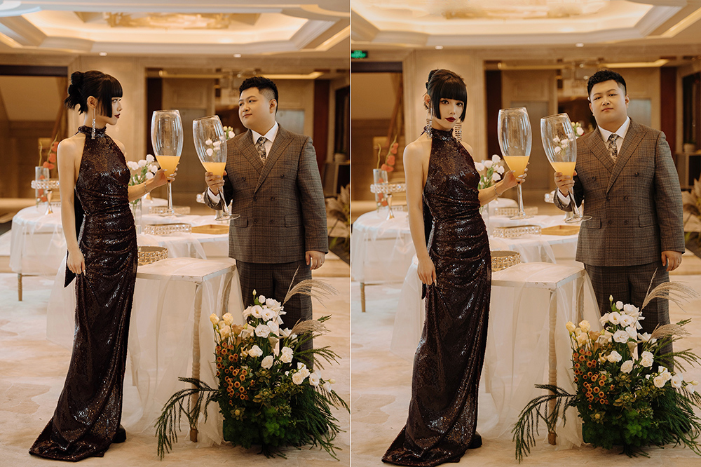 润尚美妆造型,新娘跟妆,时尚新娘造型,婚礼造型,试妆照