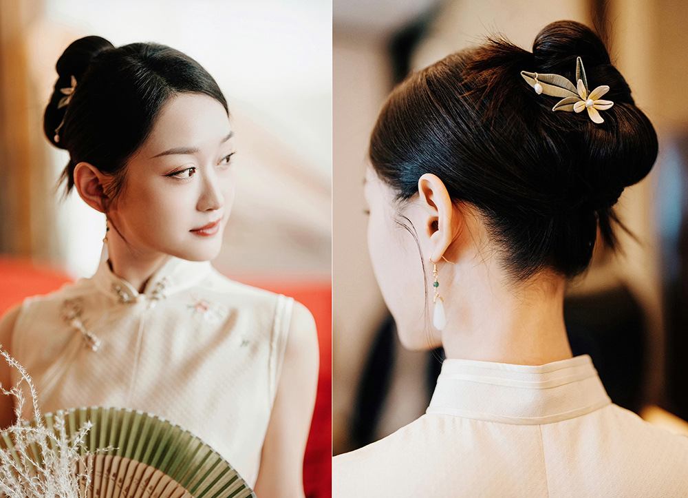 润尚美妆造型,新娘跟妆,时尚新娘造型,婚礼造型,试妆照