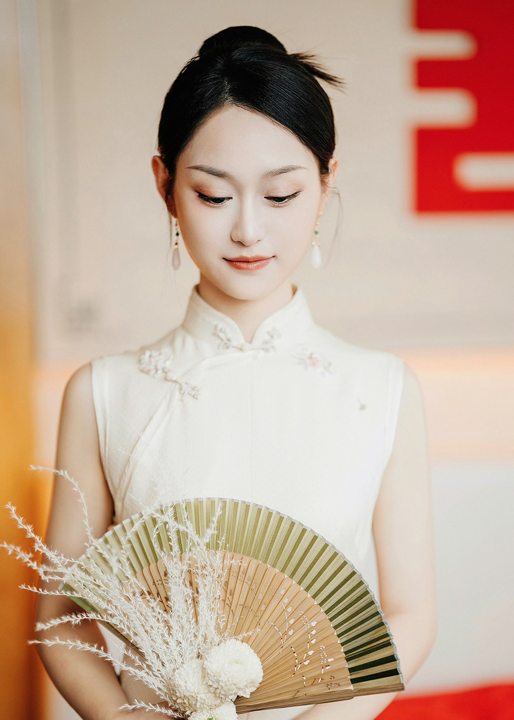 润尚美妆造型,新娘跟妆,时尚新娘造型,婚礼造型,试妆照