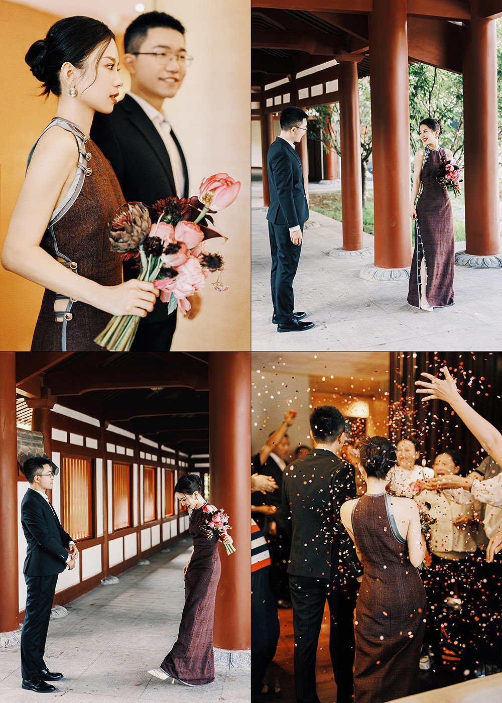 润尚美妆造型,新娘跟妆,时尚新娘造型,婚礼造型,试妆照