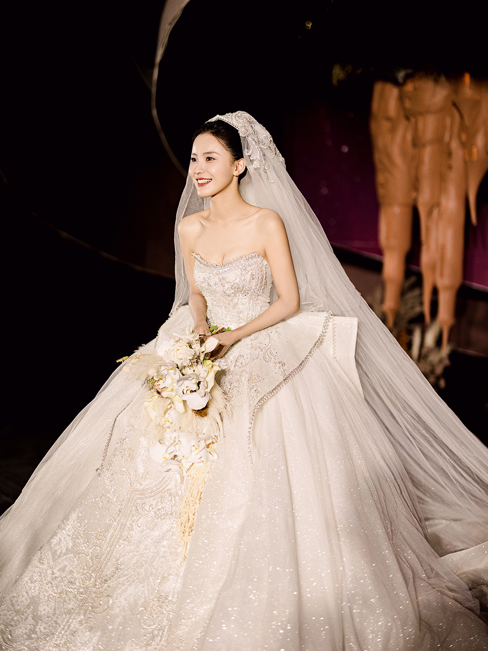 润尚美妆造型,新娘跟妆,时尚新娘造型,婚礼造型,试妆照