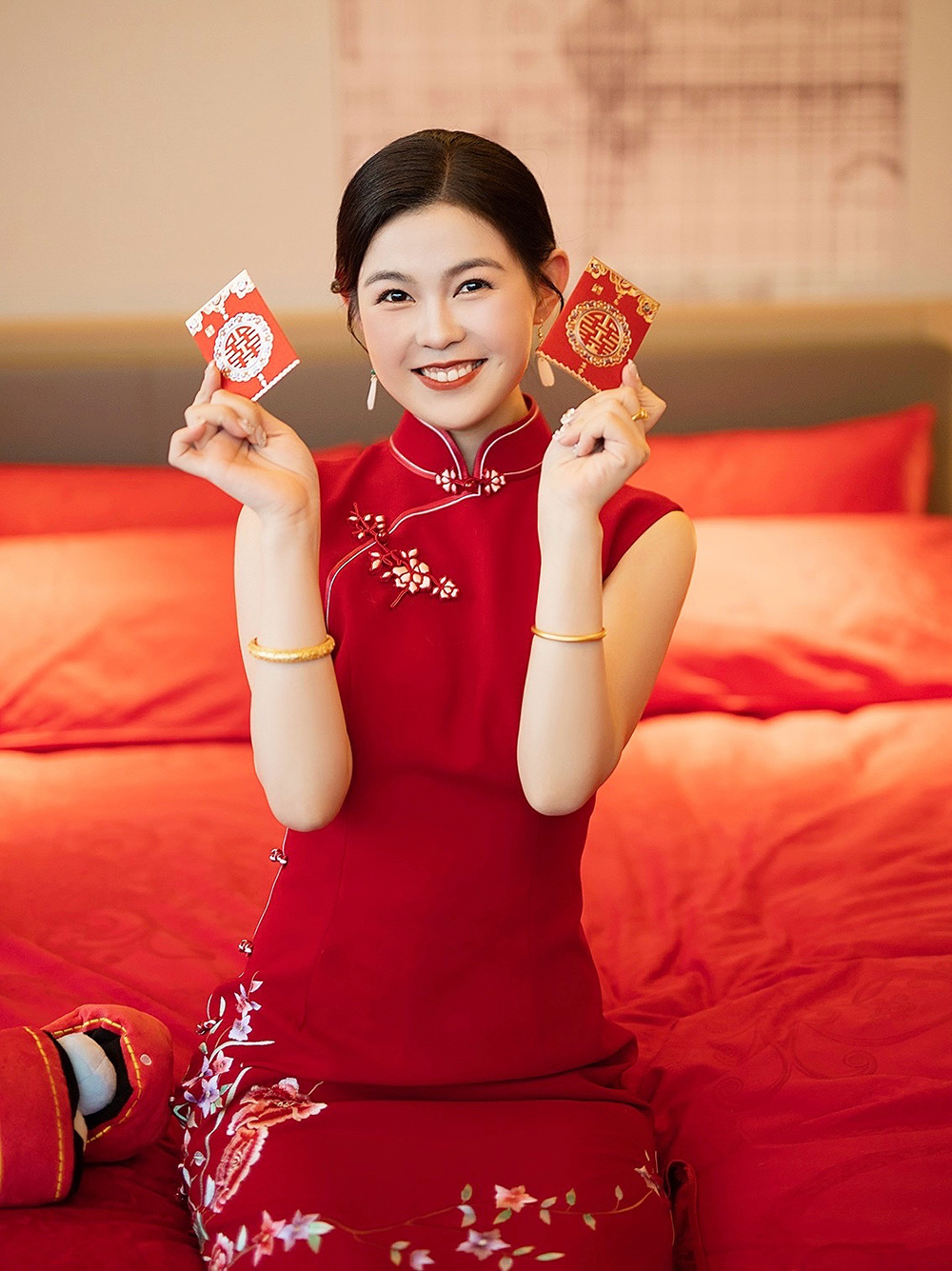 润尚美妆造型,新娘跟妆,时尚新娘造型,婚礼造型,试妆照