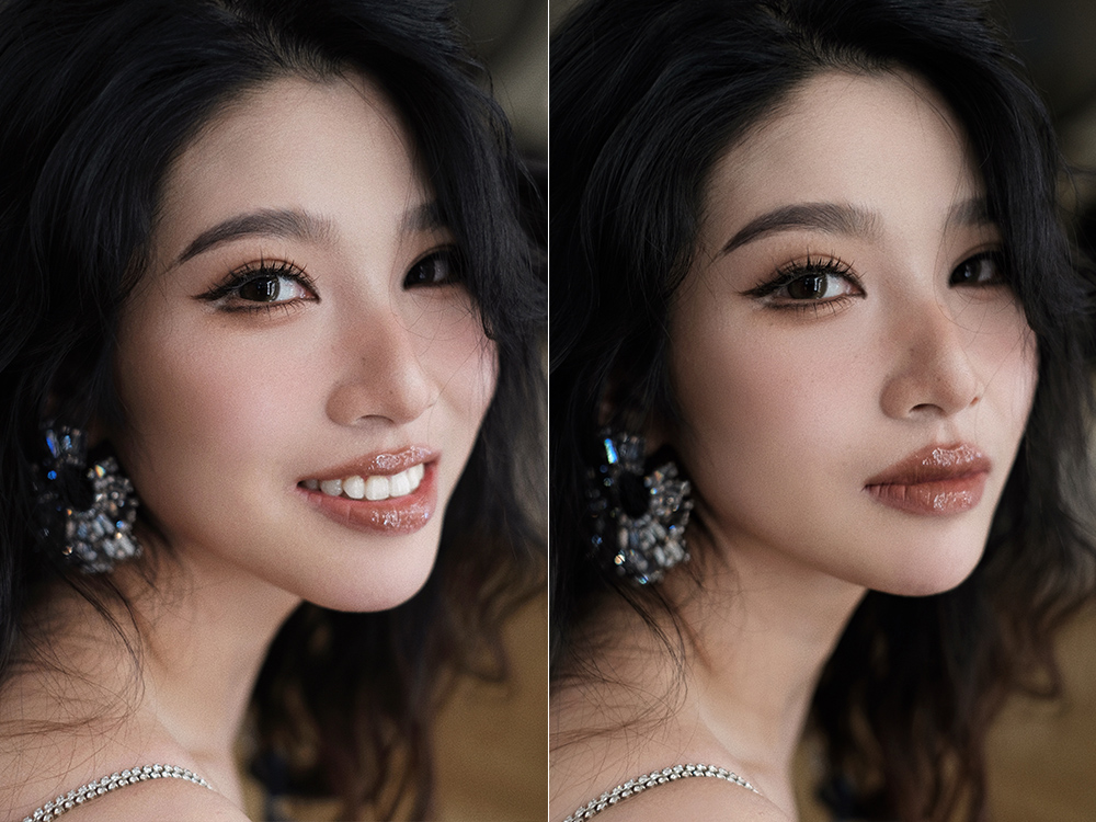 润尚美妆造型,新娘跟妆,时尚新娘造型,婚礼造型,试妆照