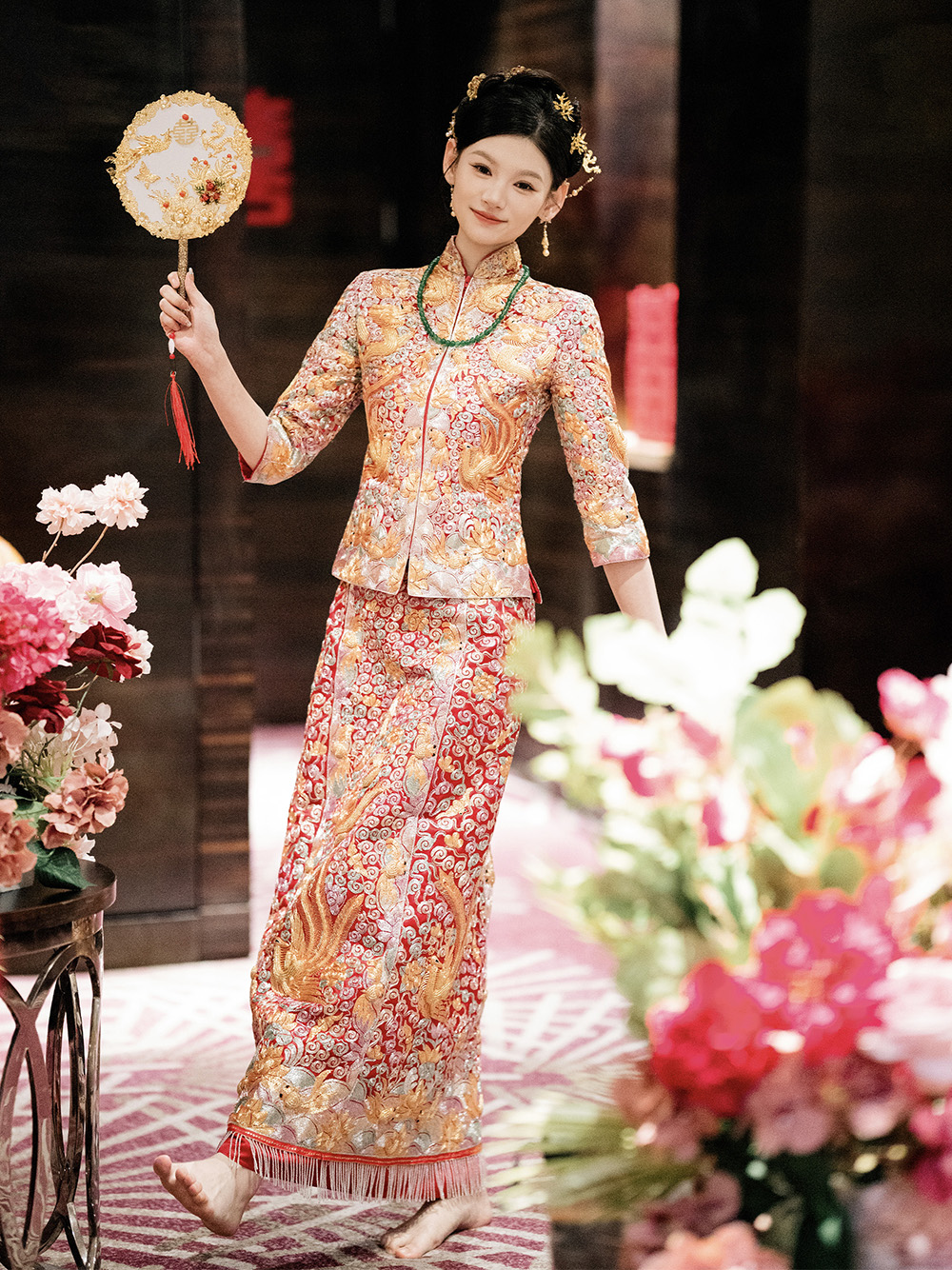 润尚美妆造型,新娘跟妆,时尚新娘造型,婚礼造型,试妆照