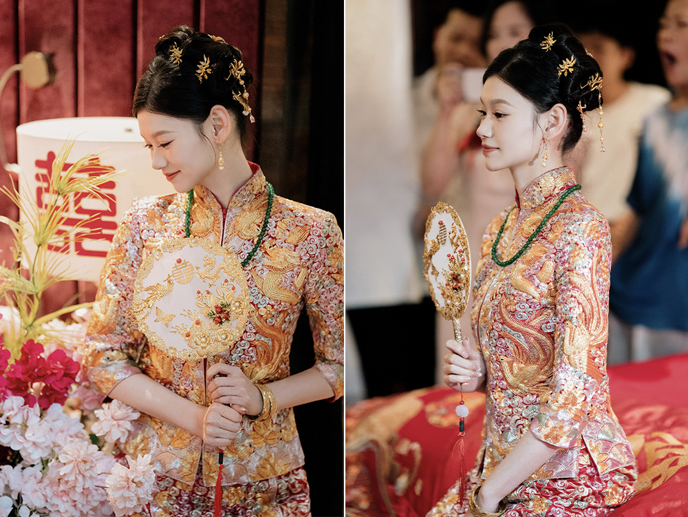 润尚美妆造型,新娘跟妆,时尚新娘造型,婚礼造型,试妆照