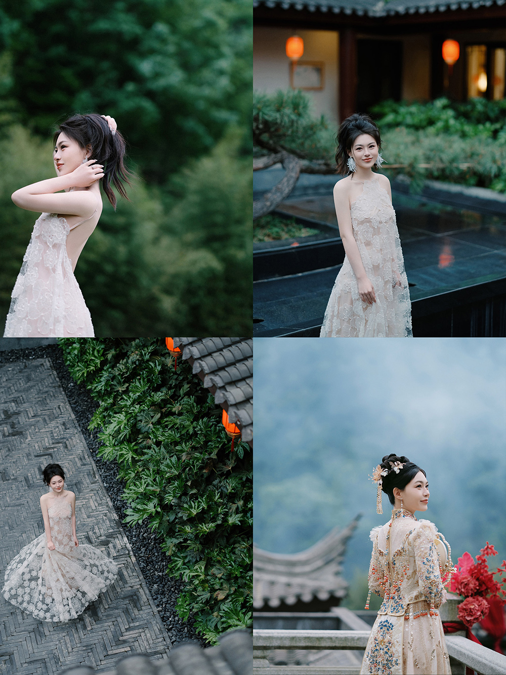 润尚美妆造型,新娘跟妆,时尚新娘造型,婚礼造型,试妆照