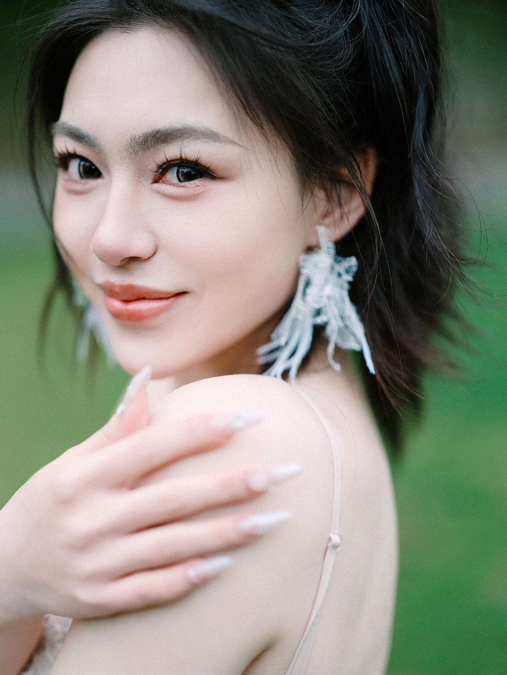 润尚美妆造型,新娘跟妆,时尚新娘造型,婚礼造型,试妆照