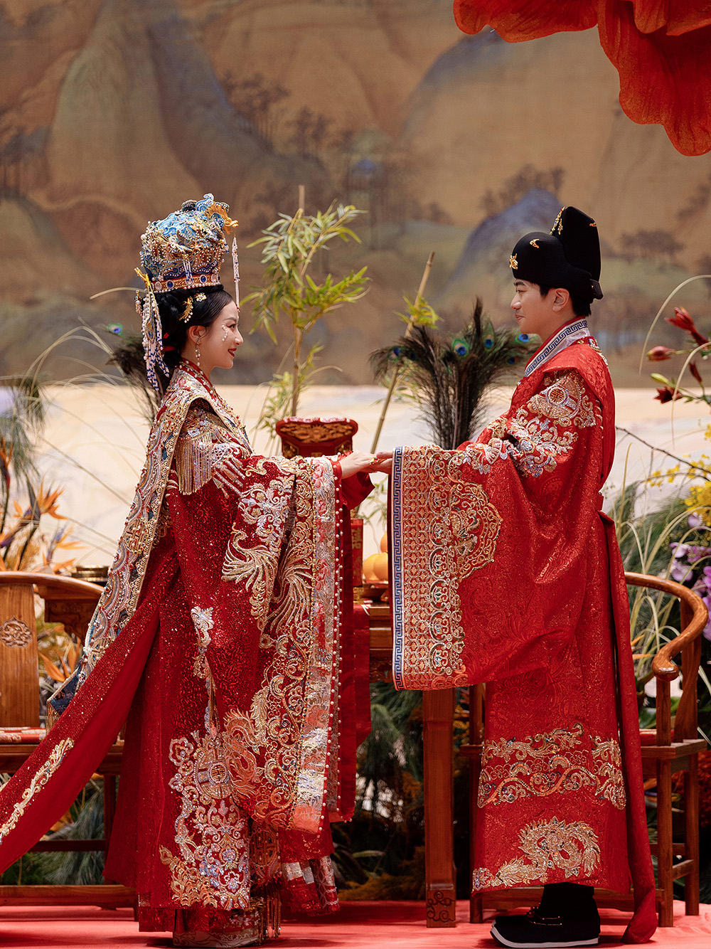 润尚美妆造型,新娘跟妆,时尚新娘造型,婚礼造型,试妆照