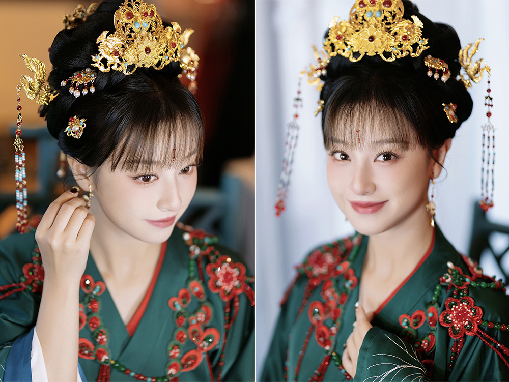 润尚美妆造型,新娘跟妆,时尚新娘造型,婚礼造型,试妆照