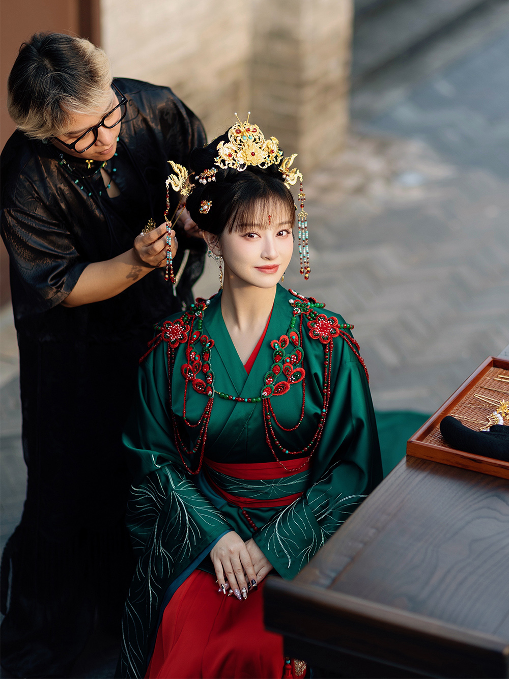 润尚美妆造型,新娘跟妆,时尚新娘造型,婚礼造型,试妆照