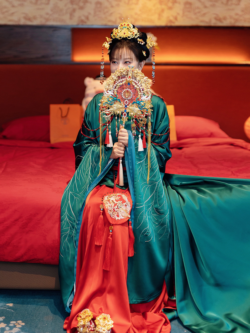 润尚美妆造型,新娘跟妆,时尚新娘造型,婚礼造型,试妆照