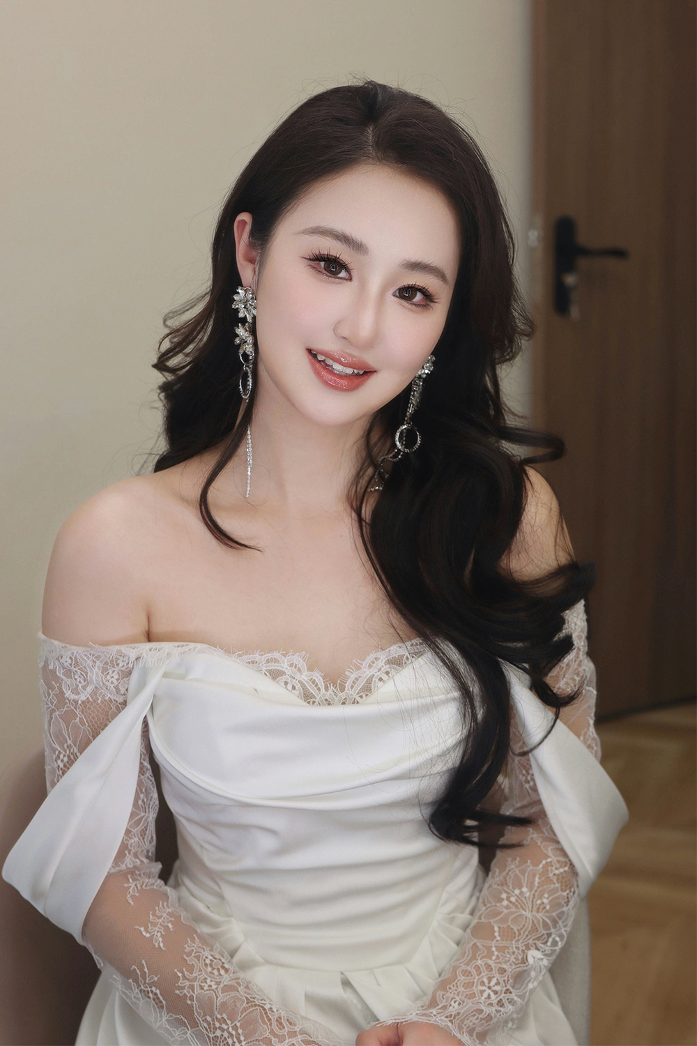 润尚美妆造型,新娘跟妆,时尚新娘造型,婚礼造型,试妆照