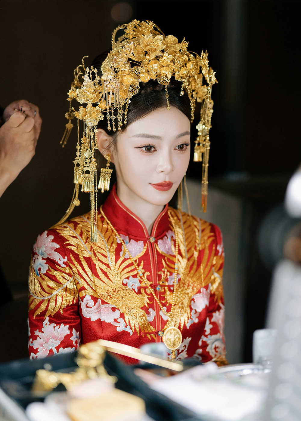 润尚美妆造型,新娘跟妆,时尚新娘造型,婚礼造型,试妆照