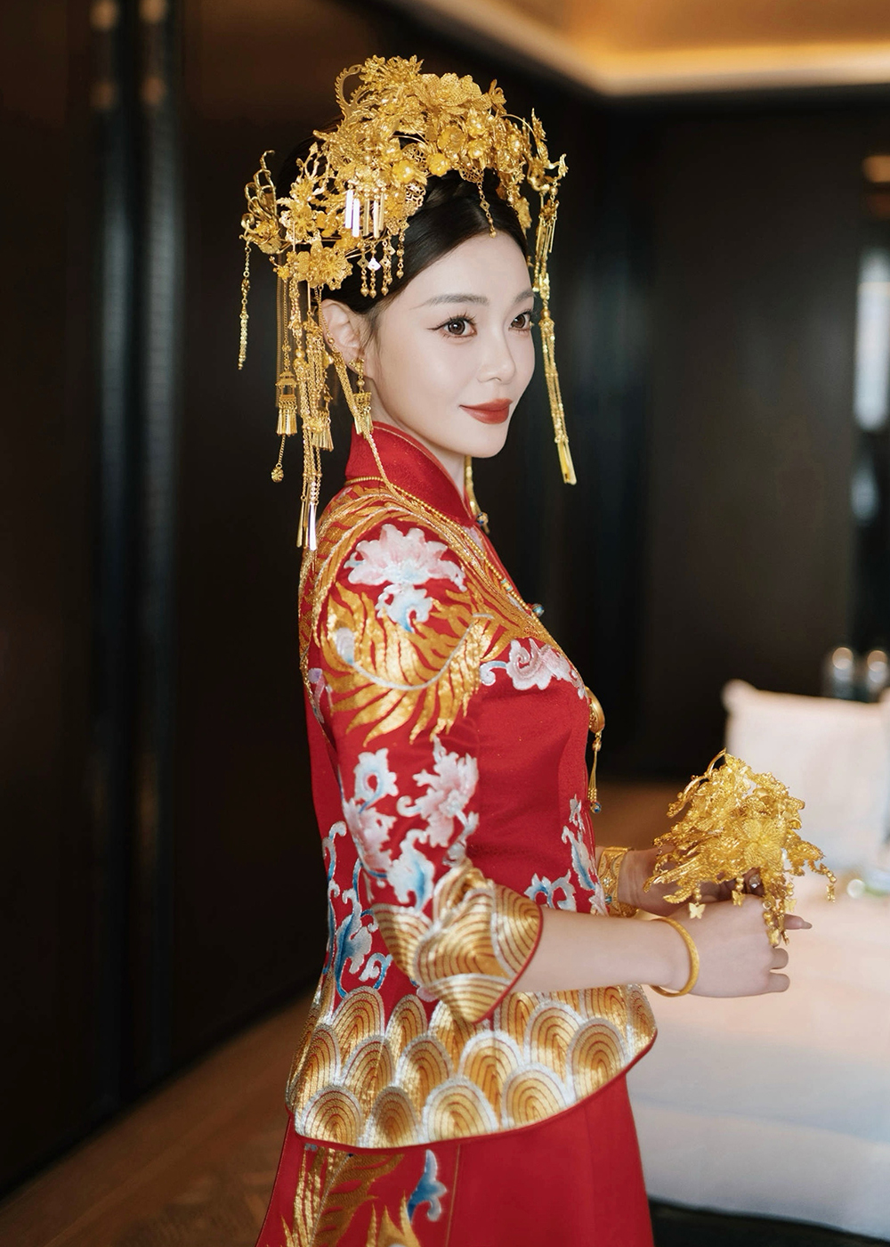 润尚美妆造型,新娘跟妆,时尚新娘造型,婚礼造型,试妆照