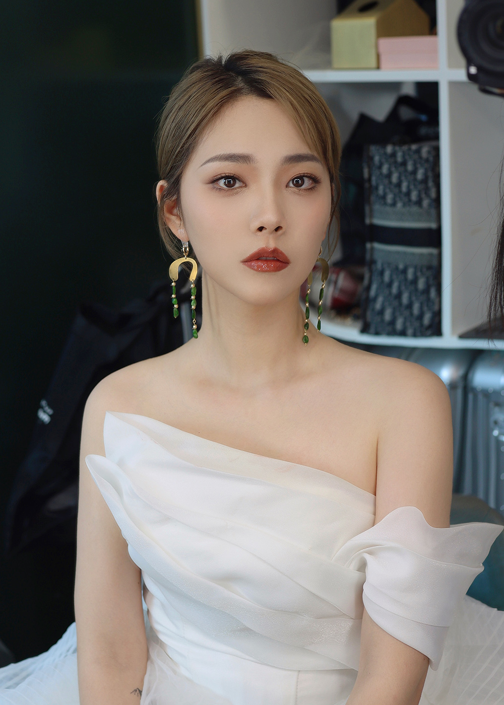 润尚美妆造型,新娘跟妆,时尚新娘造型,婚礼造型,试妆照