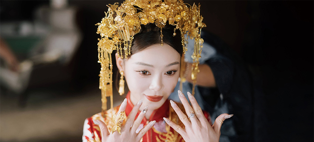 润尚美妆造型,新娘跟妆,时尚新娘造型,婚礼造型,试妆照