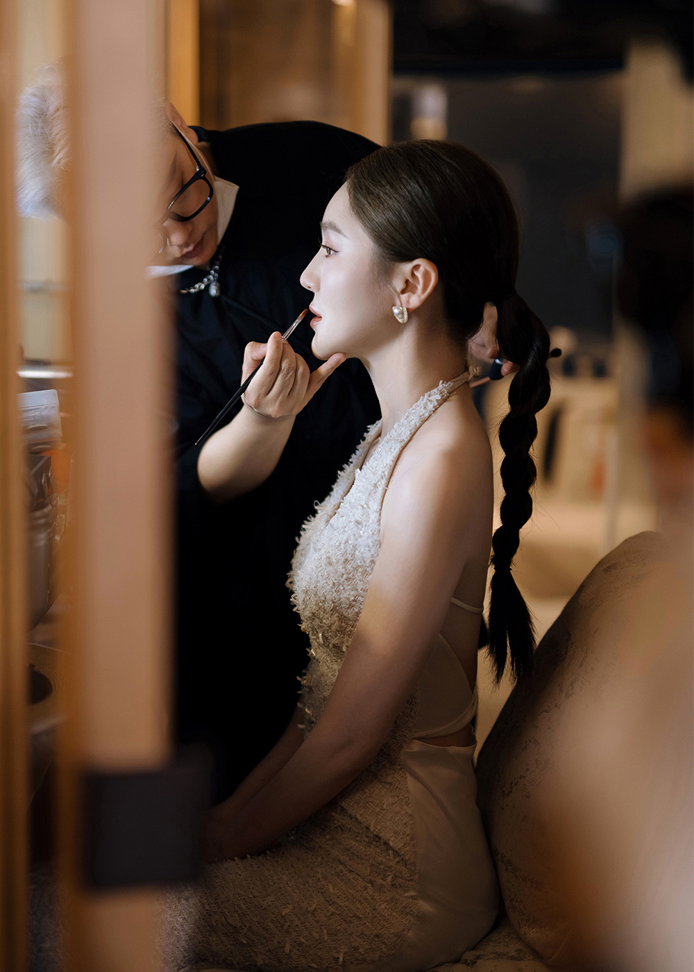 润尚美妆造型,新娘跟妆,时尚新娘造型,婚礼造型,试妆照