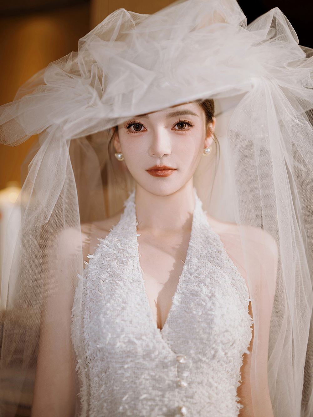 润尚美妆造型,新娘跟妆,时尚新娘造型,婚礼造型,试妆照