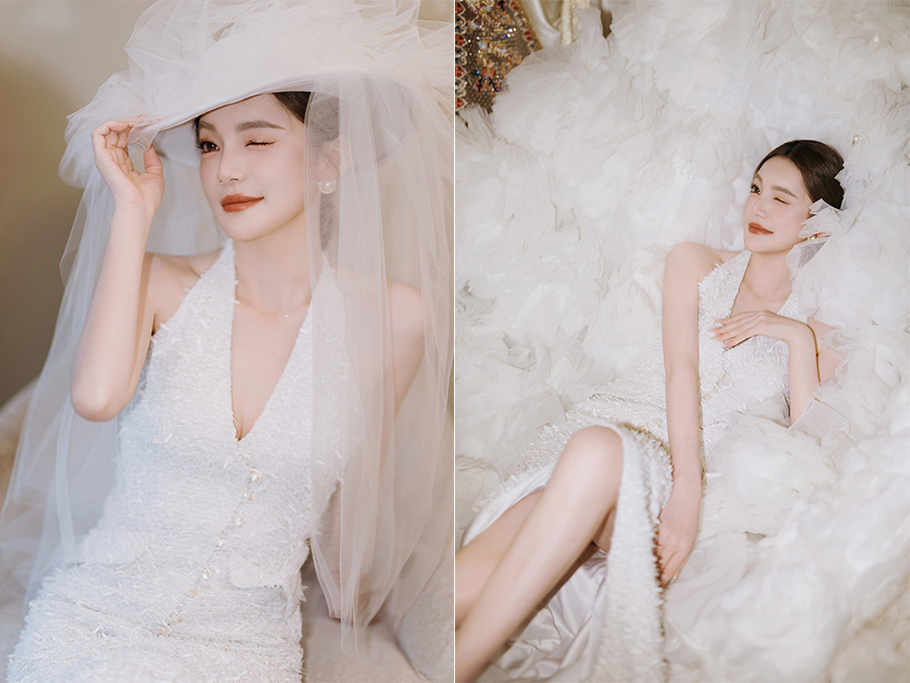 润尚美妆造型,新娘跟妆,时尚新娘造型,婚礼造型,试妆照