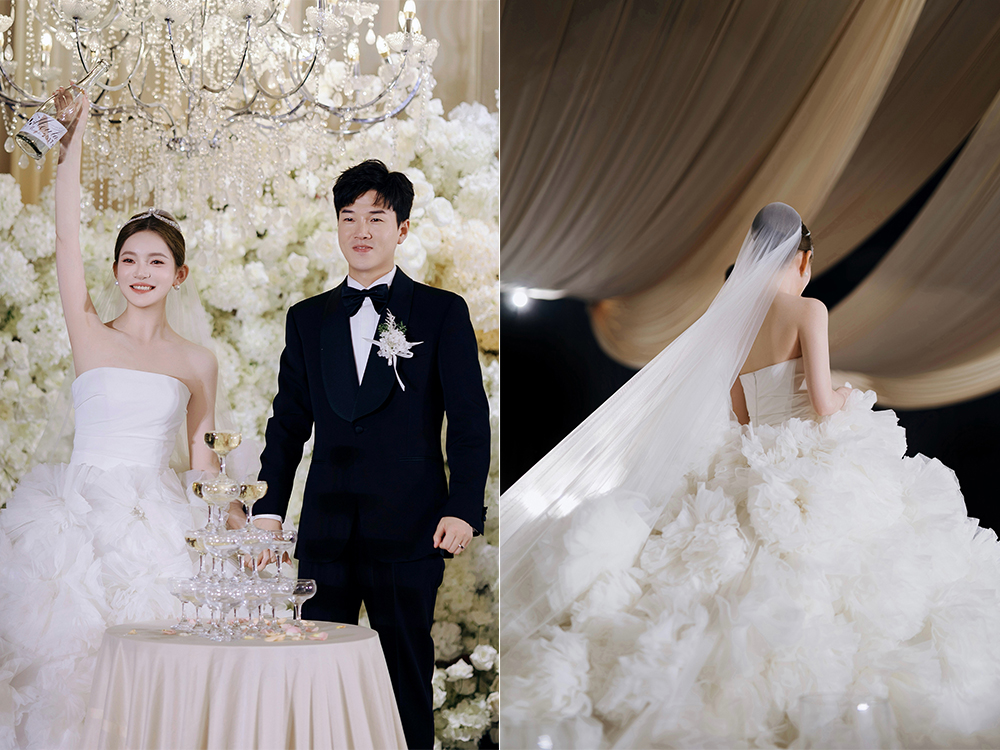 润尚美妆造型,新娘跟妆,时尚新娘造型,婚礼造型,试妆照