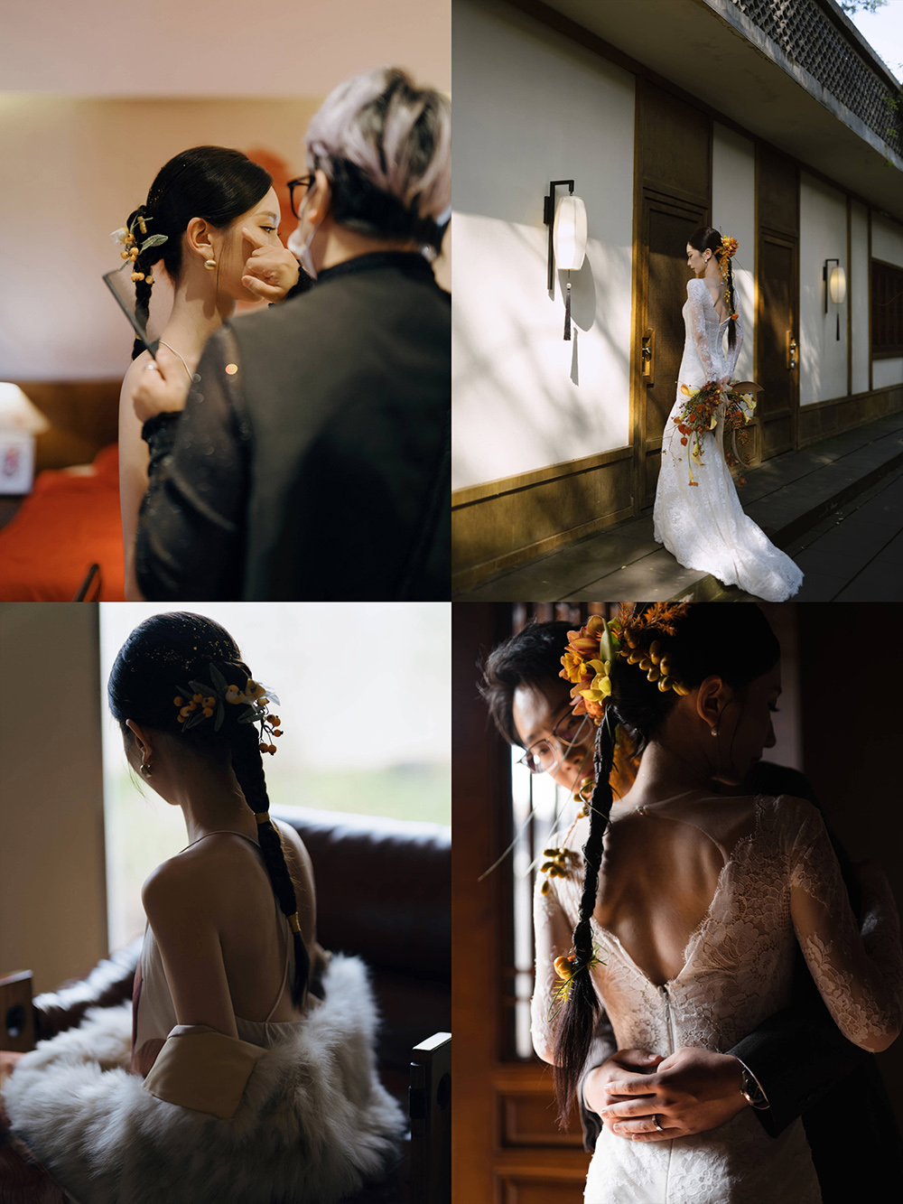 润尚美妆造型,新娘跟妆,时尚新娘造型,婚礼造型,试妆照