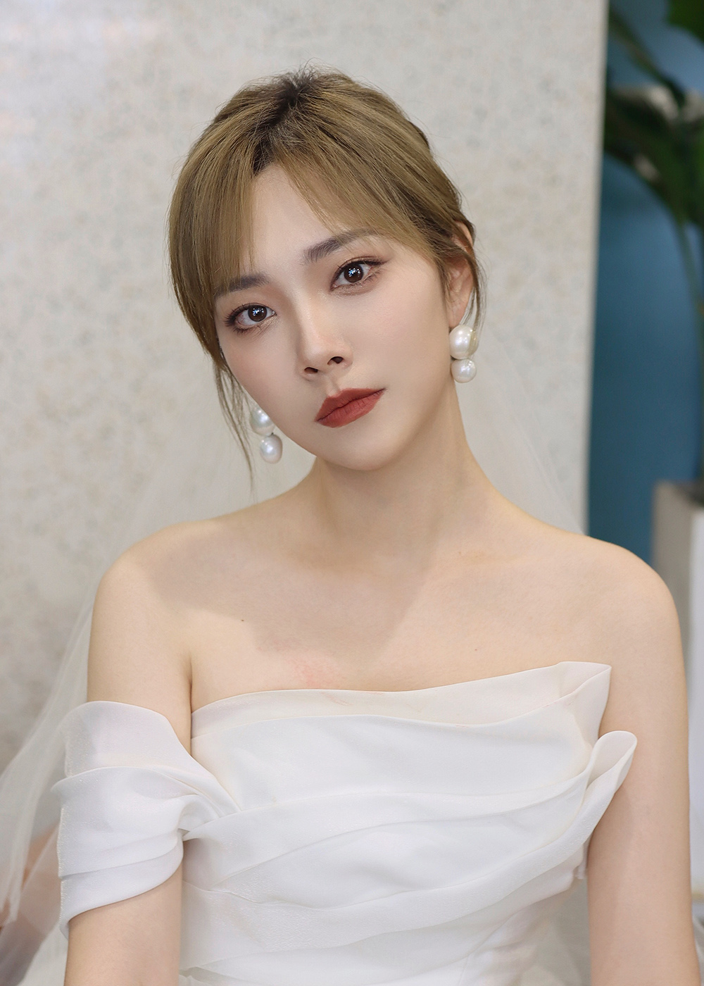 润尚美妆造型,新娘跟妆,时尚新娘造型,婚礼造型,试妆照