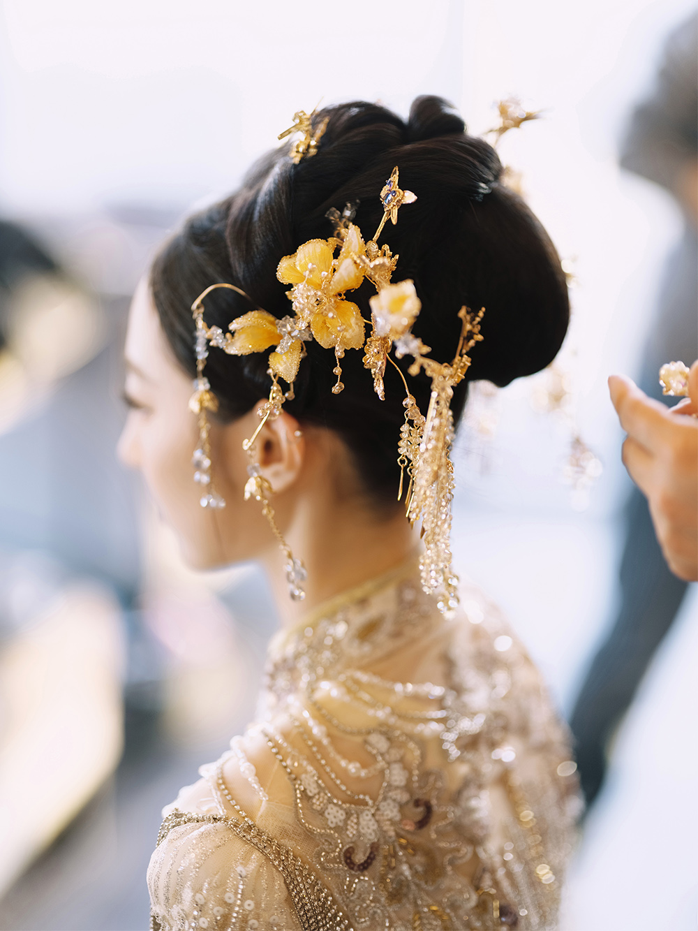 润尚美妆造型,新娘跟妆,时尚新娘造型,婚礼造型,试妆照