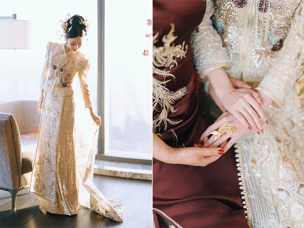 润尚美妆造型,新娘跟妆,时尚新娘造型,婚礼造型,试妆照