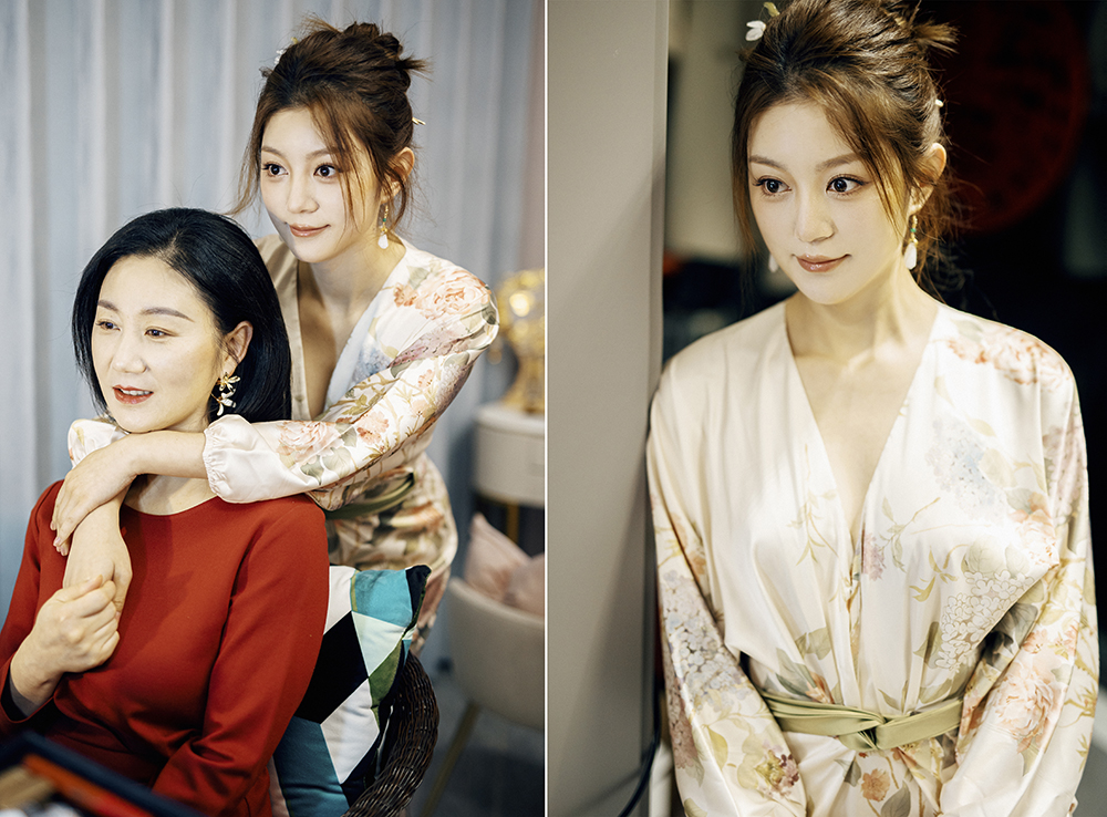 润尚美妆造型,新娘跟妆,时尚新娘造型,婚礼造型,试妆照