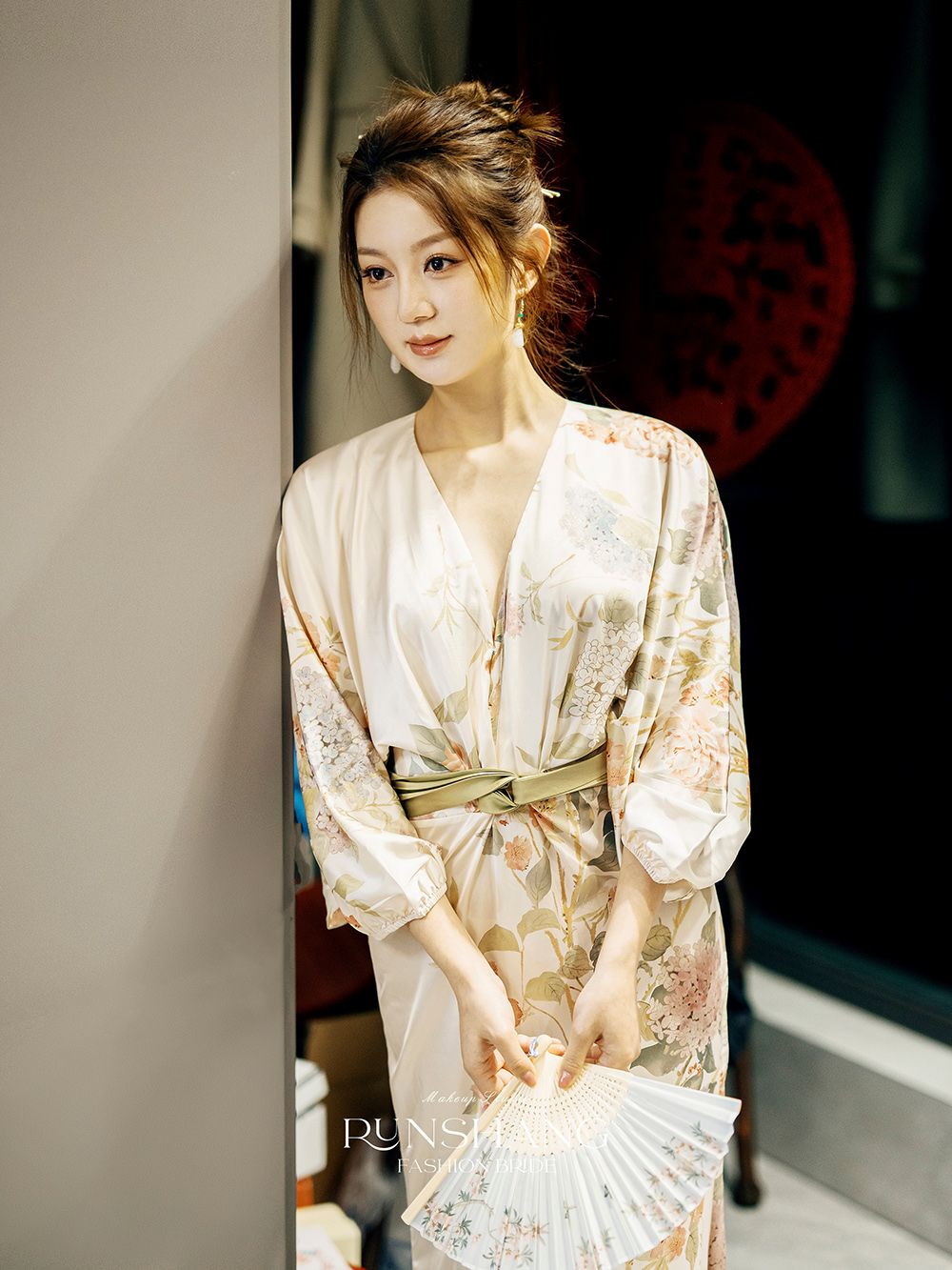 润尚美妆造型,新娘跟妆,时尚新娘造型,婚礼造型,试妆照