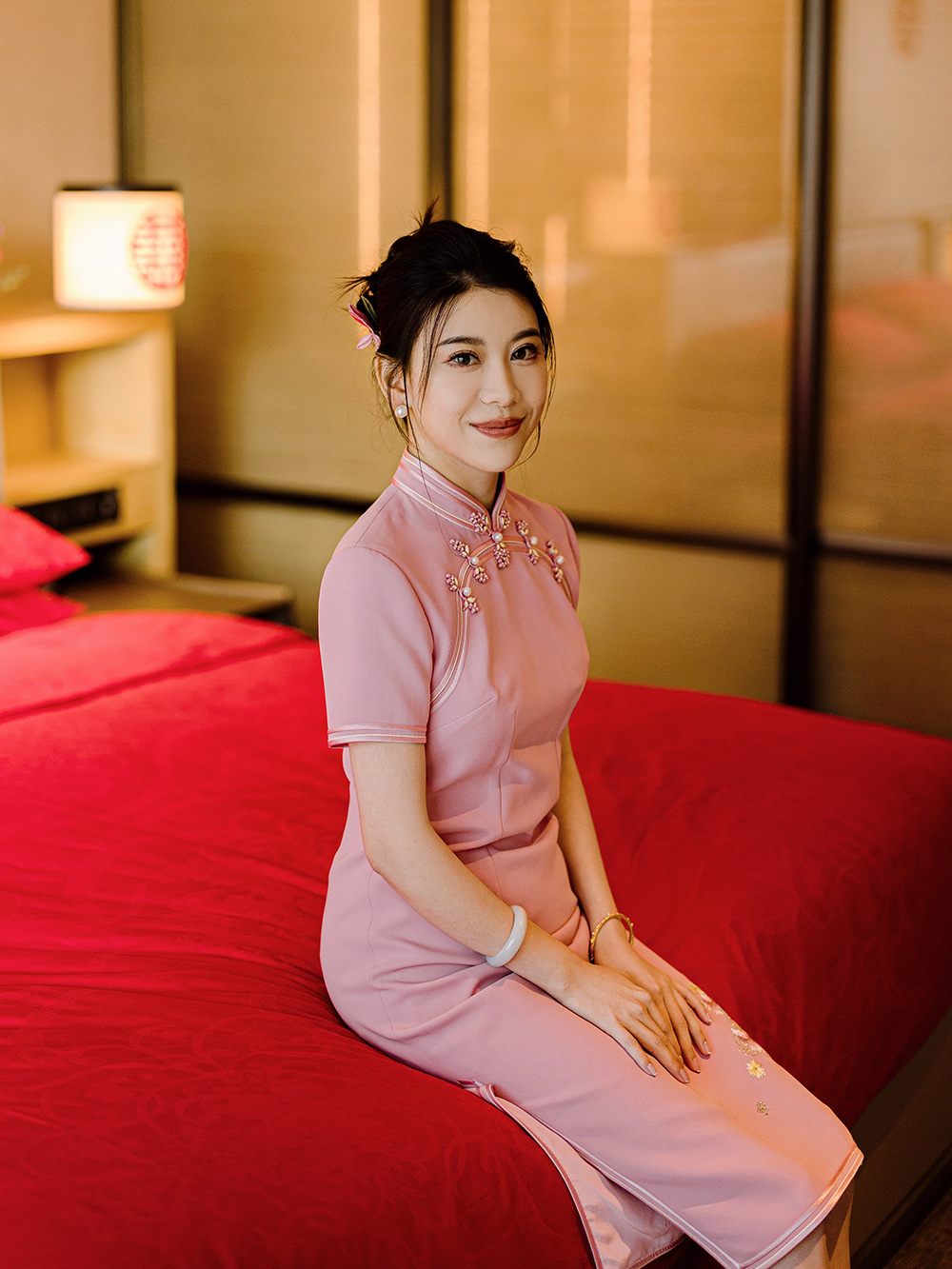 润尚美妆造型,新娘跟妆,时尚新娘造型,婚礼造型,试妆照