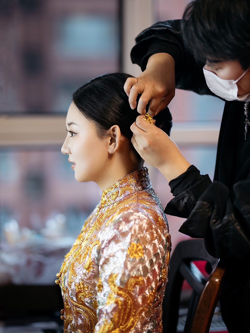 润尚美妆造型,新娘跟妆,时尚新娘造型,婚礼造型,试妆照