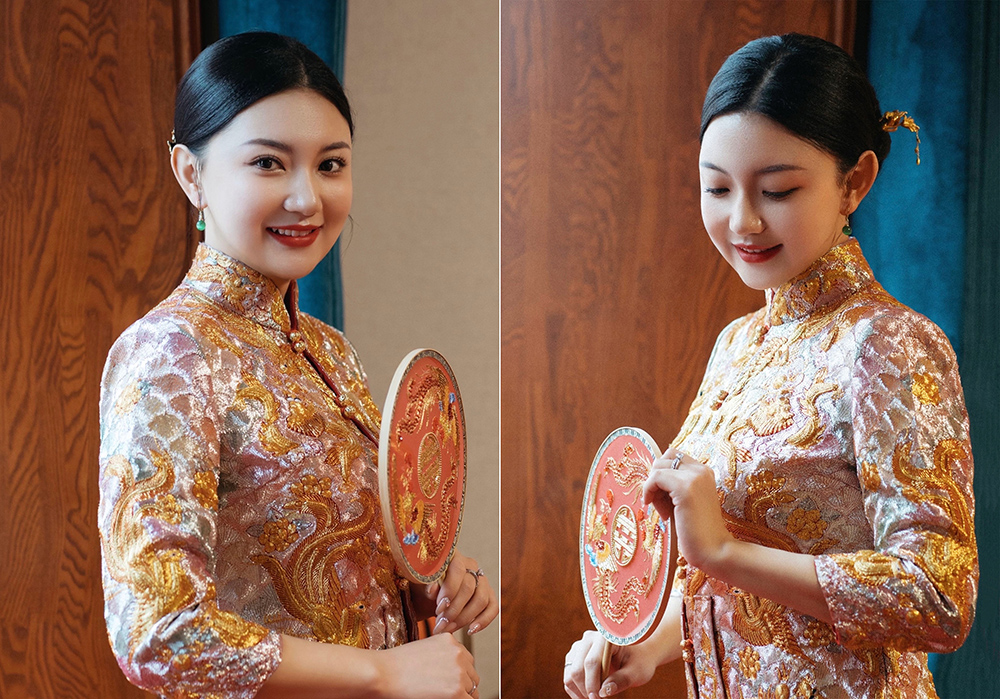 润尚美妆造型,新娘跟妆,时尚新娘造型,婚礼造型,试妆照