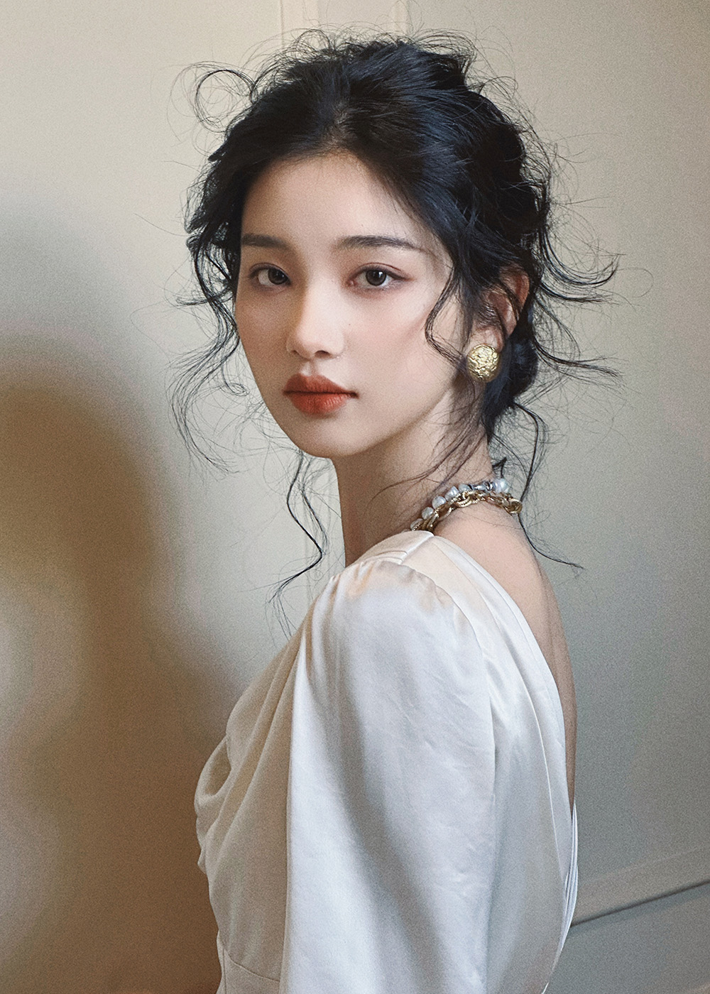 润尚美妆造型,新娘跟妆,时尚新娘造型,婚礼造型,试妆照