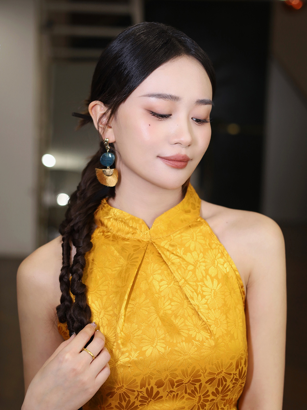 润尚美妆造型,新娘跟妆,时尚新娘造型,婚礼造型,试妆照