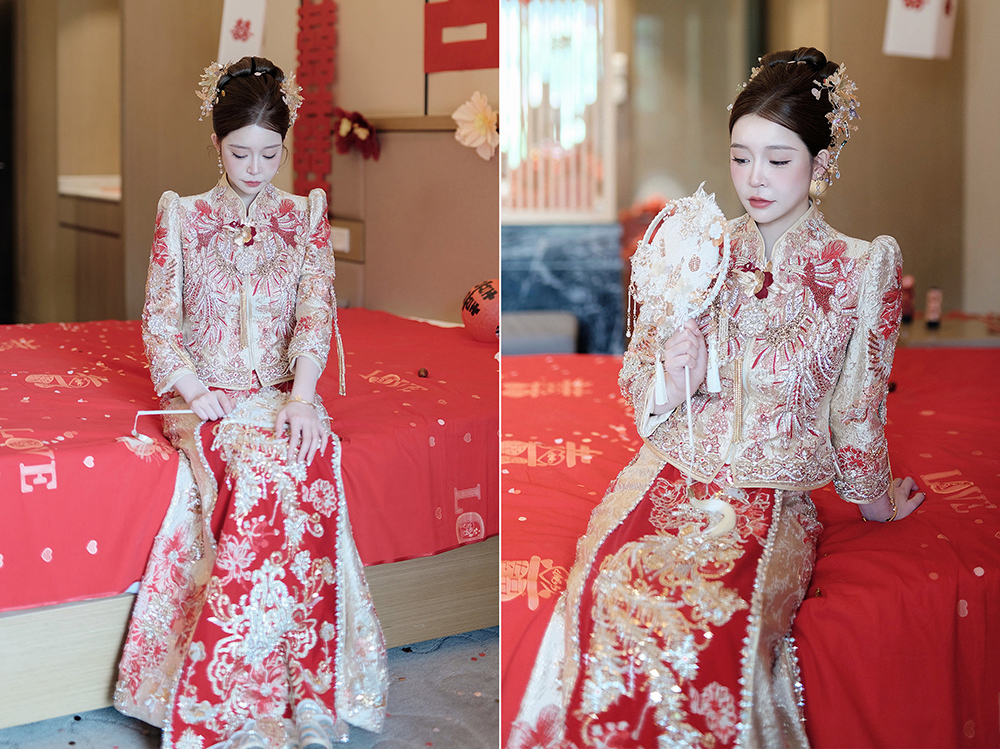 润尚美妆造型,新娘跟妆,时尚新娘造型,婚礼造型