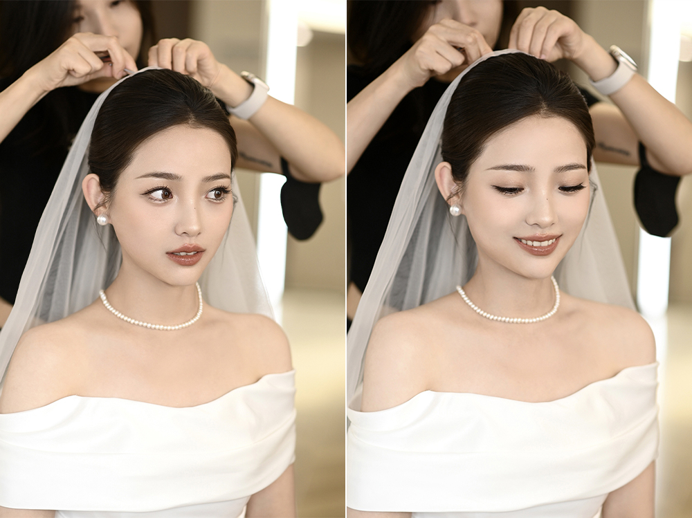 润尚美妆造型,新娘跟妆,时尚新娘造型,婚礼造型