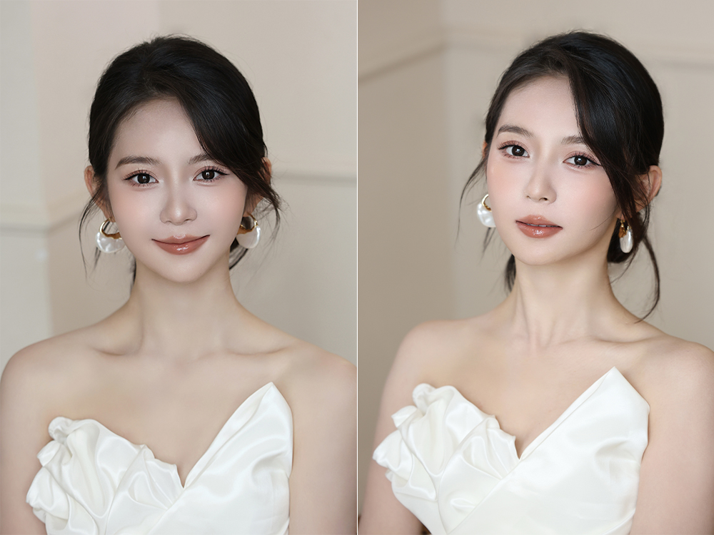 润尚美妆造型,新娘跟妆,时尚新娘造型,婚礼造型