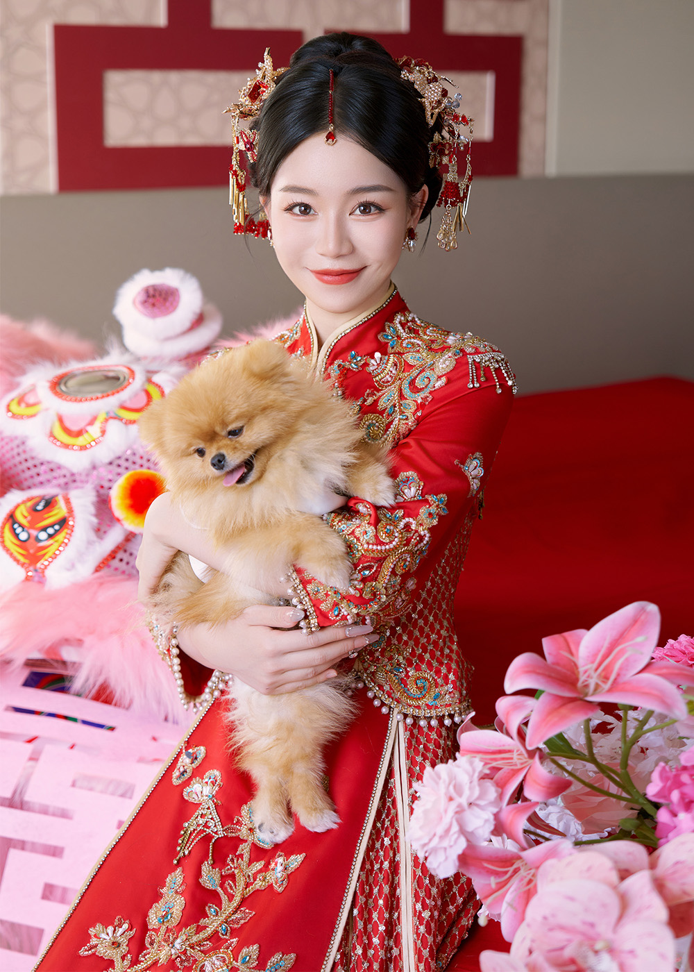 润尚美妆造型,新娘跟妆,时尚新娘造型,婚礼造型