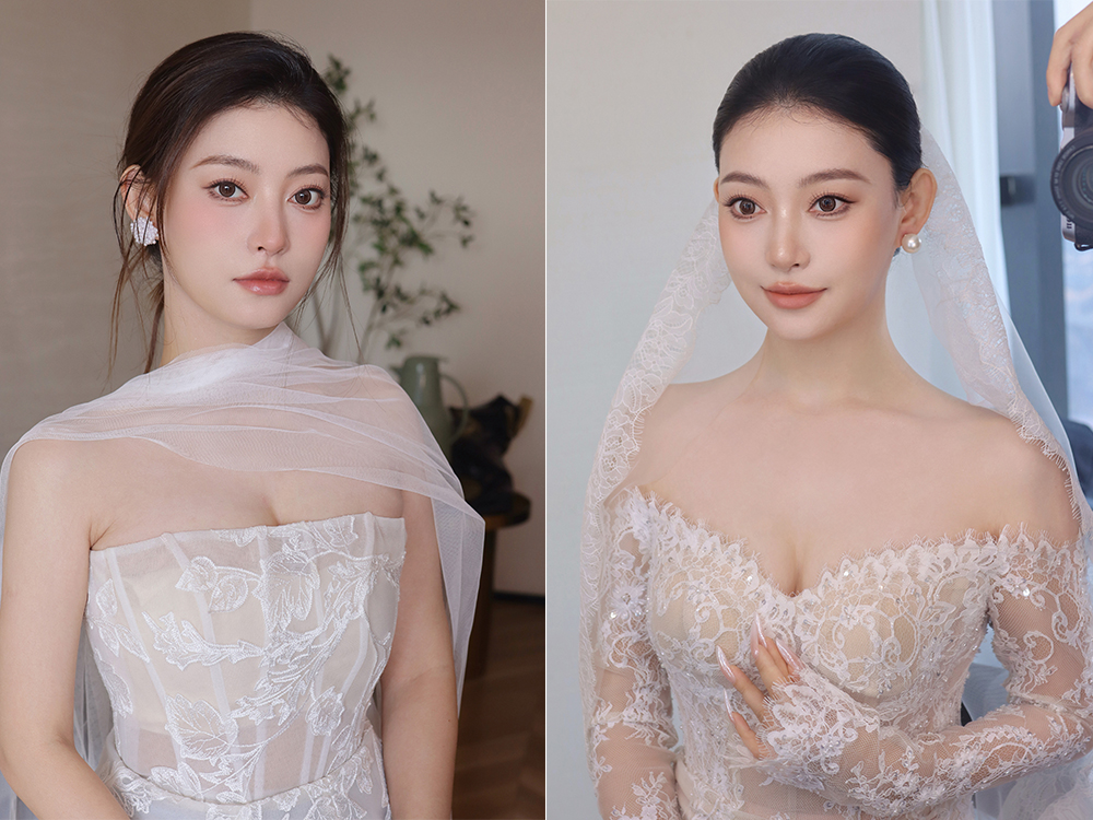 润尚美妆造型,新娘跟妆,时尚新娘造型,婚礼造型