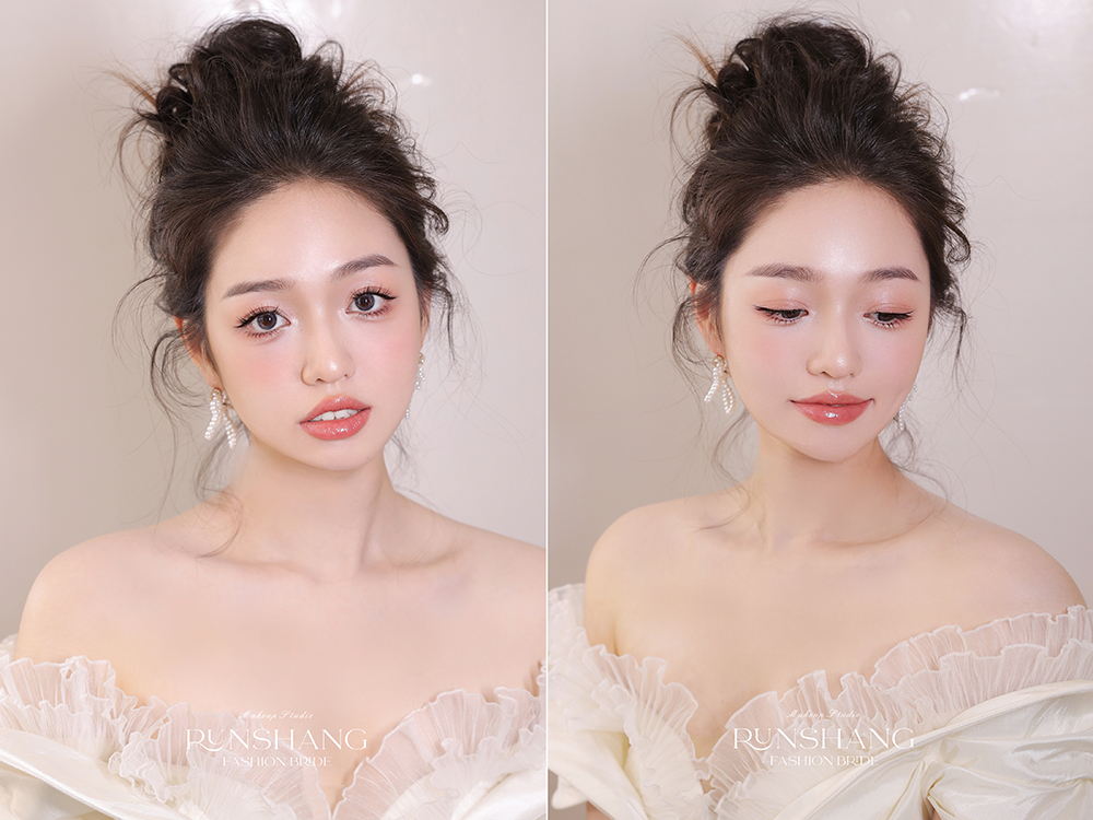 润尚美妆造型,新娘跟妆,时尚新娘造型,婚礼造型