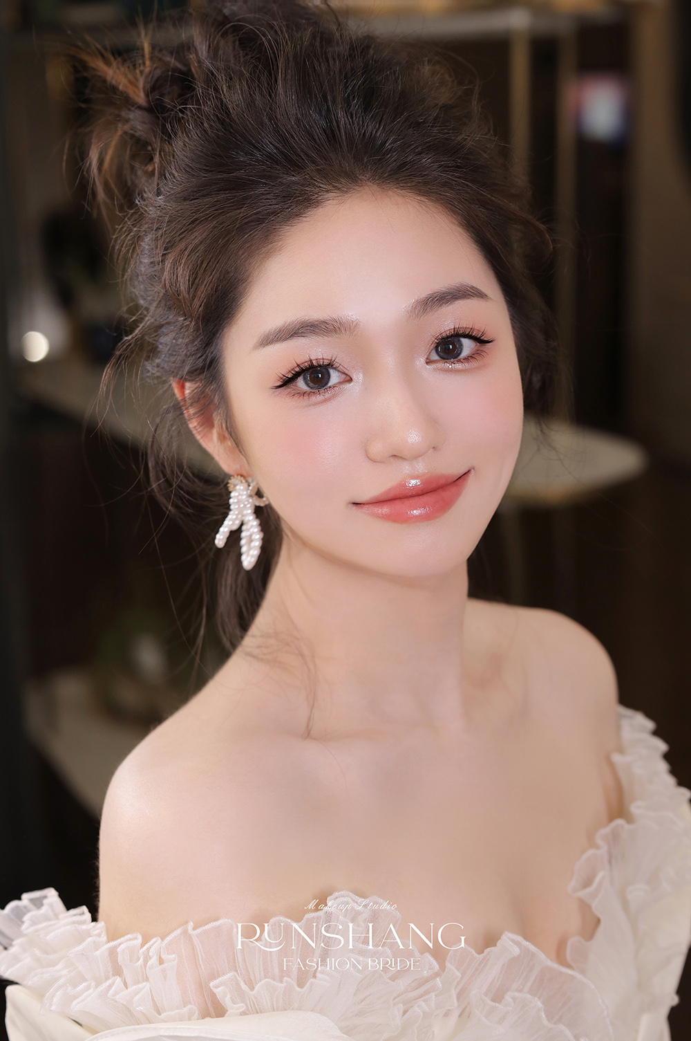 润尚美妆造型,新娘跟妆,时尚新娘造型,婚礼造型