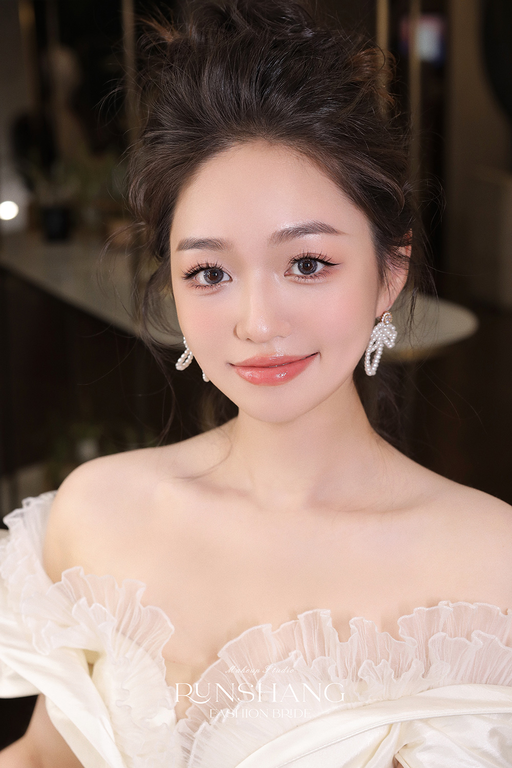 润尚美妆造型,新娘跟妆,时尚新娘造型,婚礼造型