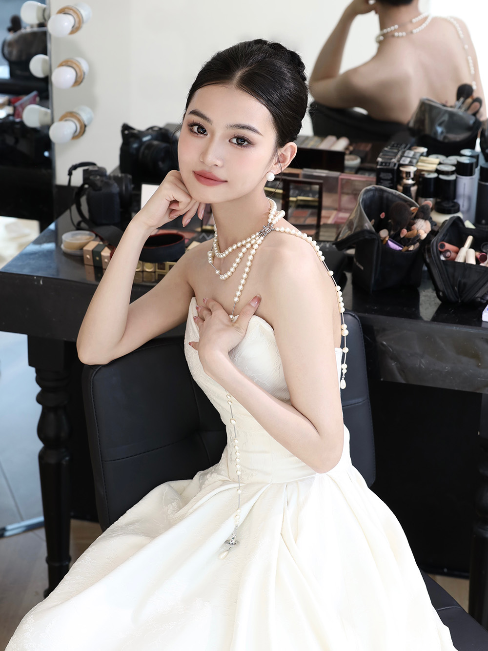 润尚美妆造型,新娘跟妆,时尚新娘造型,婚礼造型